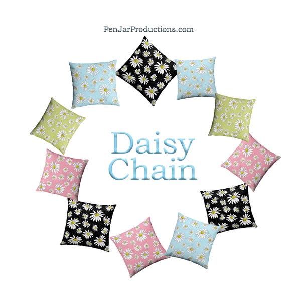 Holiday Gift Ideas: Daisy Print Pillows