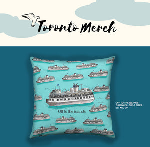 Holiday Gift Idea: Toronto Island Throw Pillow